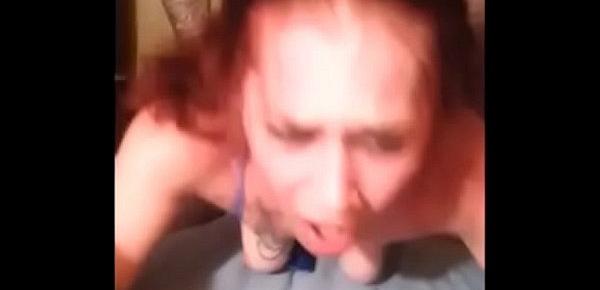  Milf Redhead Amateur Getting Double Teamed